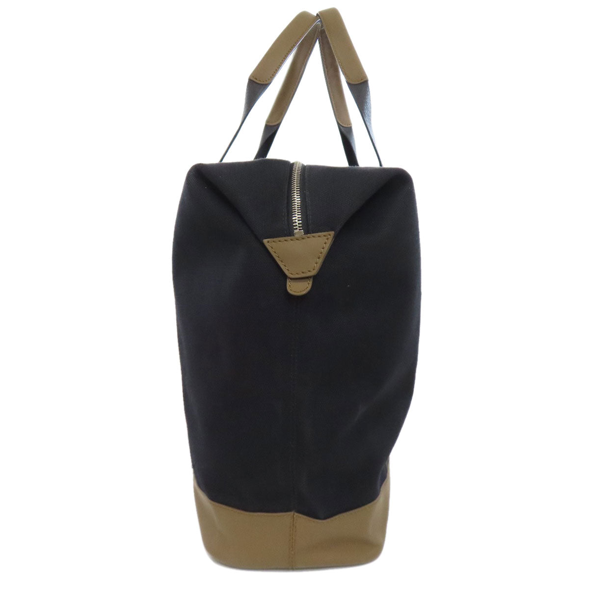 BALENCIAGA Boston Duffel bag 433672 canvas black logo Women Used Authentic
