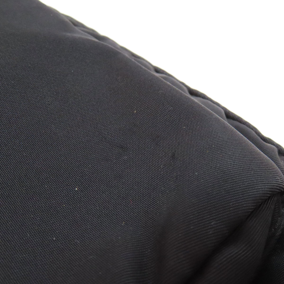 PRADA Shoulder Bag Nylon black logoMetal