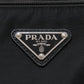 PRADA Shoulder Bag Nylon black logoMetal