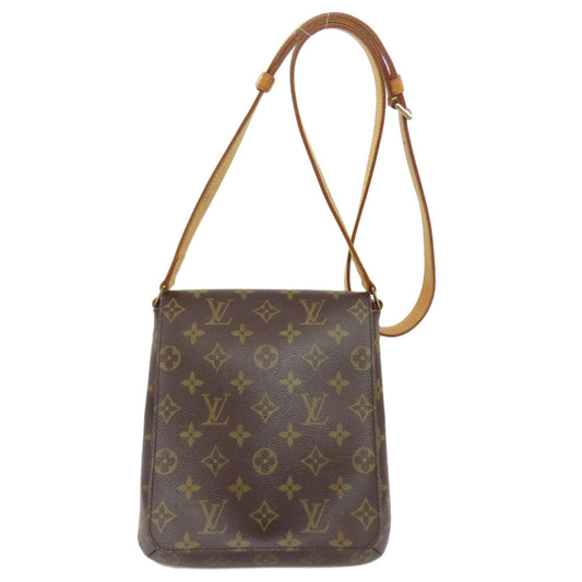 LOUIS VUITTON Shoulder Bag M51387 Monogram canvas Brown Musette Salsa Long