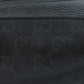GUCCI Shoulder Bag 510342 Nylon black GG outlet Women Used Authentic