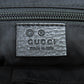 GUCCI Shoulder Bag 510342 Nylon black GG outlet Women Used Authentic