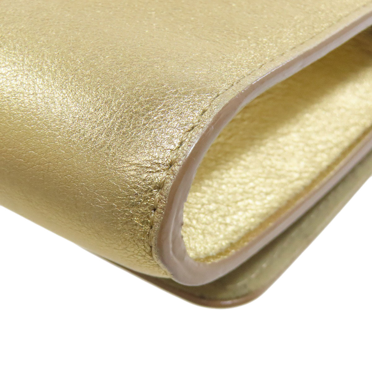 LOUIS VUITTON business bag M94334 Calfskin gold Pochette Louise EW