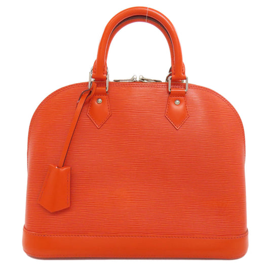 LOUIS VUITTON Handbag M40623 Epi Orange Alma Women Used Authentic