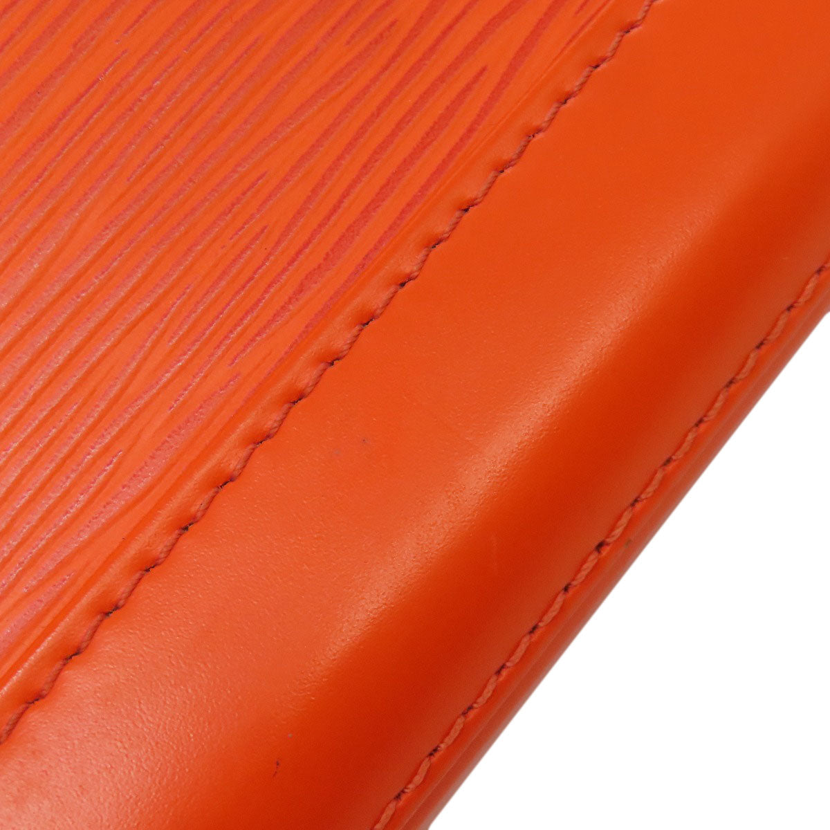 LOUIS VUITTON Handbag M40623 Epi Orange Alma Women Used Authentic
