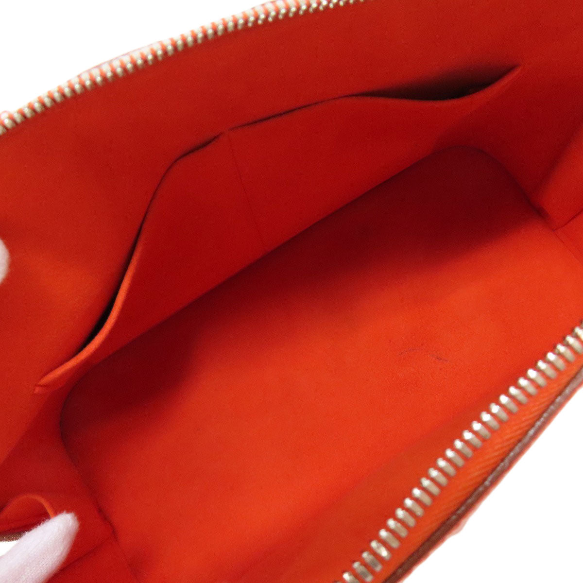 LOUIS VUITTON Handbag M40623 Epi Orange Alma Women Used Authentic