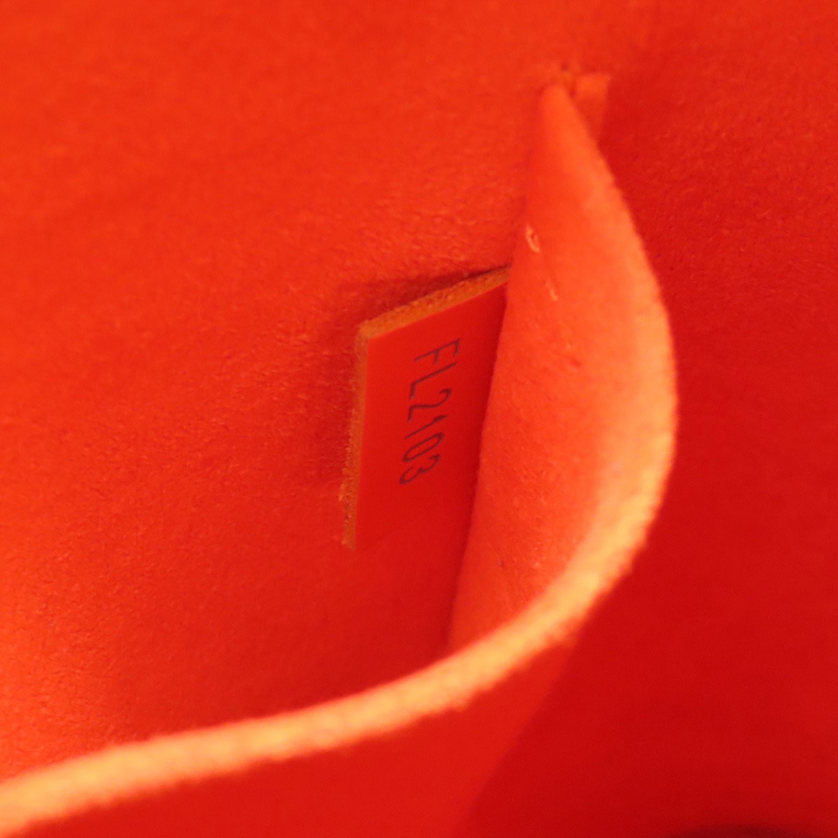 LOUIS VUITTON Handbag M40623 Epi Orange Alma Women Used Authentic