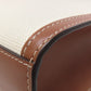 BURBERRY Handbag canvas white 2WAY Women Used Authentic