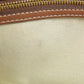 BURBERRY Handbag canvas white 2WAY Women Used Authentic