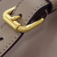 FENDI Shoulder Bag Calfskin gray Cam Women Used Authentic