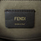 FENDI Shoulder Bag Calfskin gray Cam Women Used Authentic