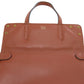 FENDI Shoulder Bag Calfskin Brown Flip Small 2WAY Women Used Authentic