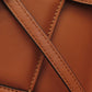 FENDI Shoulder Bag Calfskin Brown Flip Small 2WAY Women Used Authentic
