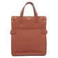 FENDI Shoulder Bag Calfskin Brown Flip Small 2WAY Women Used Authentic
