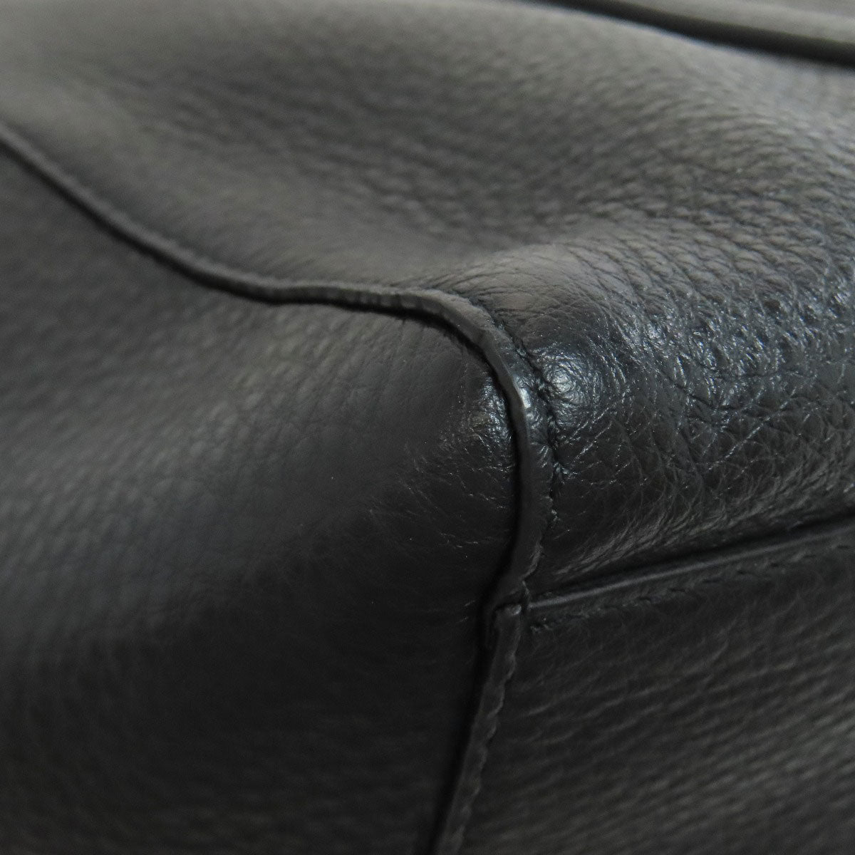 BALENCIAGA Tote Bag 551812 leather black Everyday Tote Women Used Authentic