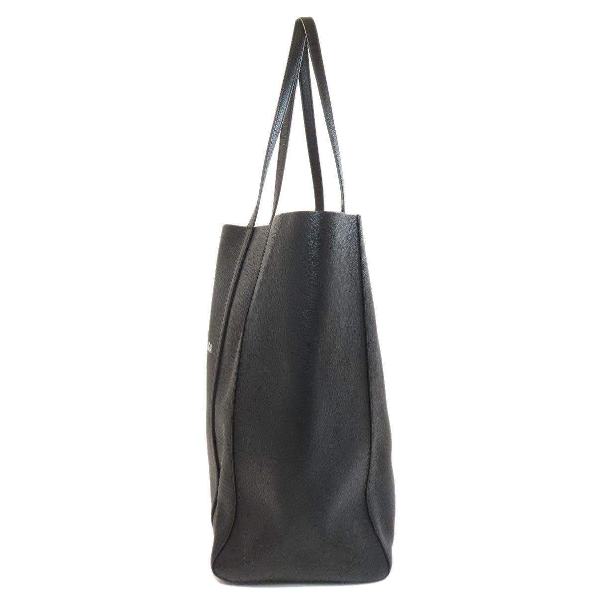 BALENCIAGA Tote Bag 551812 leather black Everyday Tote Women Used Authentic