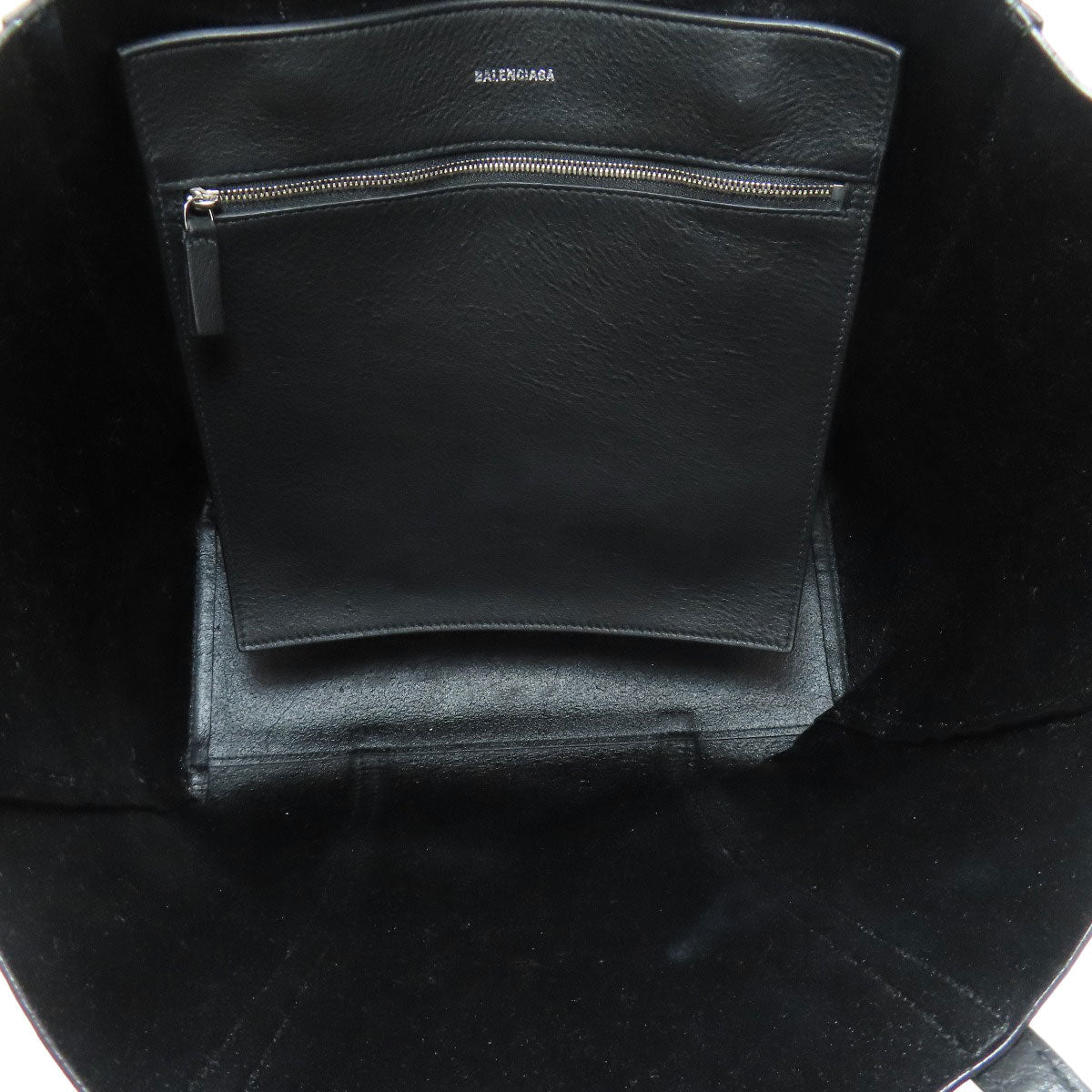 BALENCIAGA Tote Bag 551812 leather black Everyday Tote Women Used Authentic