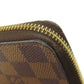 LOUIS VUITTON Long Wallet Purse N60534 Damier canvas Brown Portefeuille Clemence