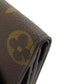 LOUIS VUITTON Bifold Wallet M80725 Monogram reverse Brown Zoe Women Used Authentic