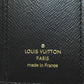 LOUIS VUITTON Bifold Wallet M80725 Monogram reverse Brown Zoe Women Used Authentic