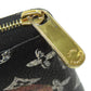 LOUIS VUITTON Coin case M63884 Monogram canvas black Zippy Coin Purse Catgram Women Used Authentic