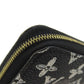 LOUIS VUITTON Coin case M63884 Monogram canvas black Zippy Coin Purse Catgram Women Used Authentic