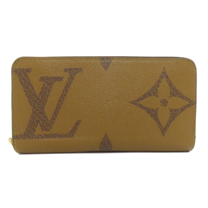 LOUIS VUITTON Long Wallet Purse M69353 Giant monogram canvas Brown Zippy wallet