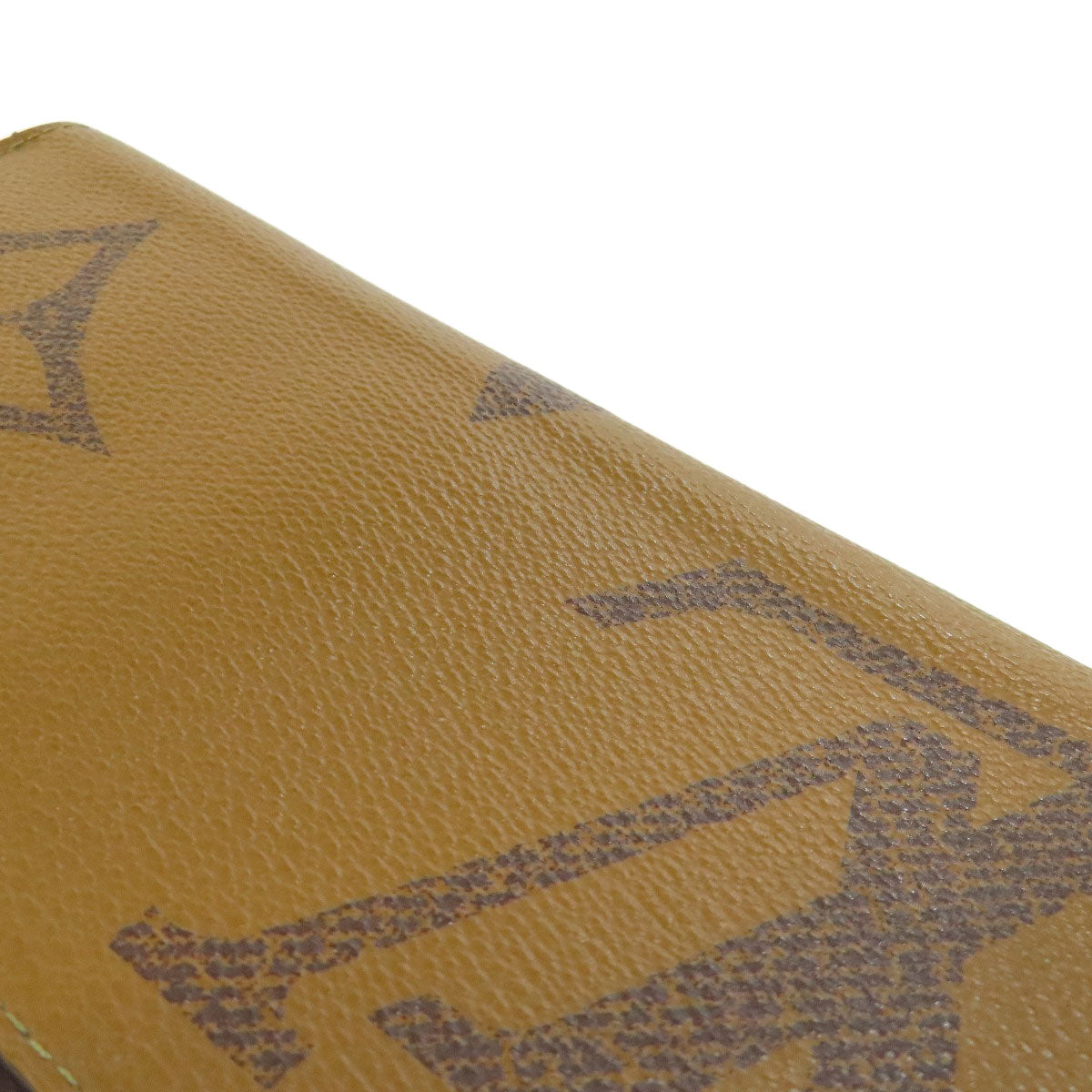 LOUIS VUITTON Long Wallet Purse M69353 Giant monogram canvas Brown Zippy wallet