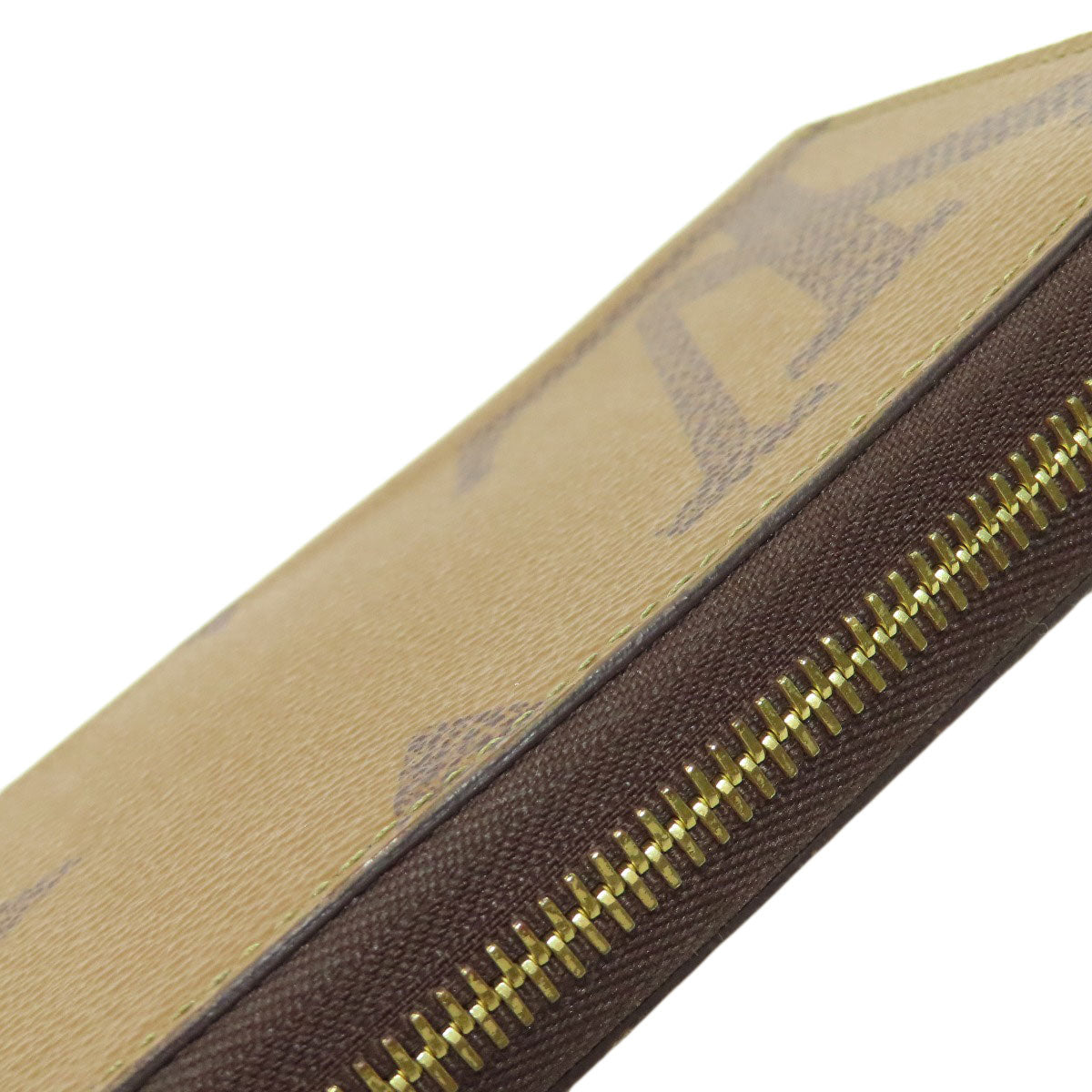LOUIS VUITTON Long Wallet Purse M69353 Giant monogram canvas Brown Zippy wallet