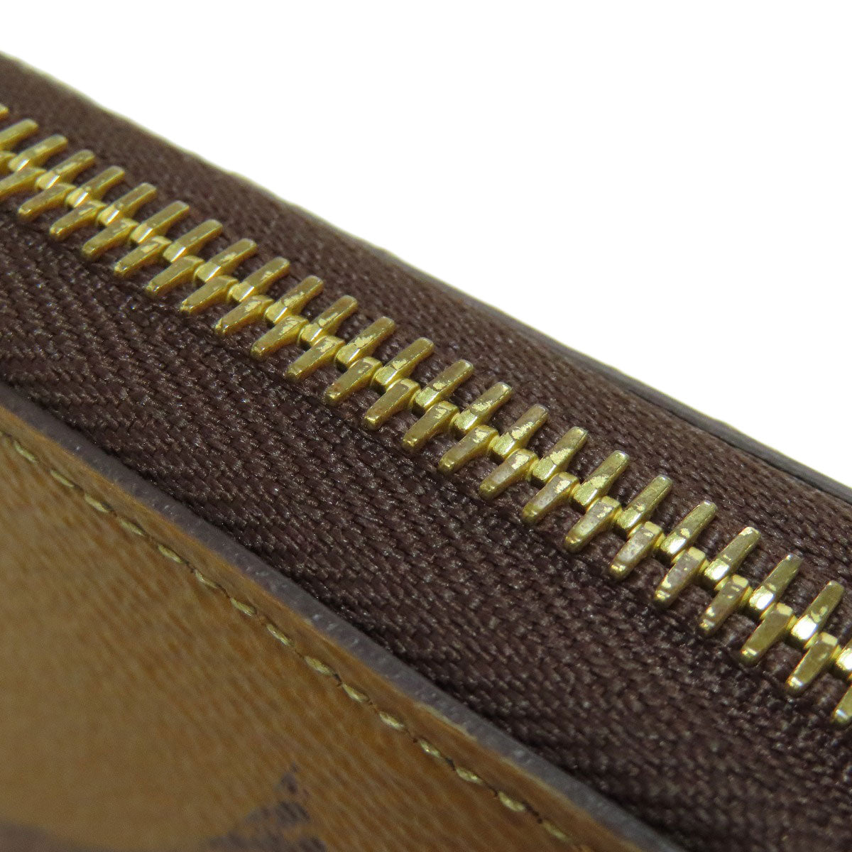LOUIS VUITTON Long Wallet Purse M69353 Giant monogram canvas Brown Zippy wallet
