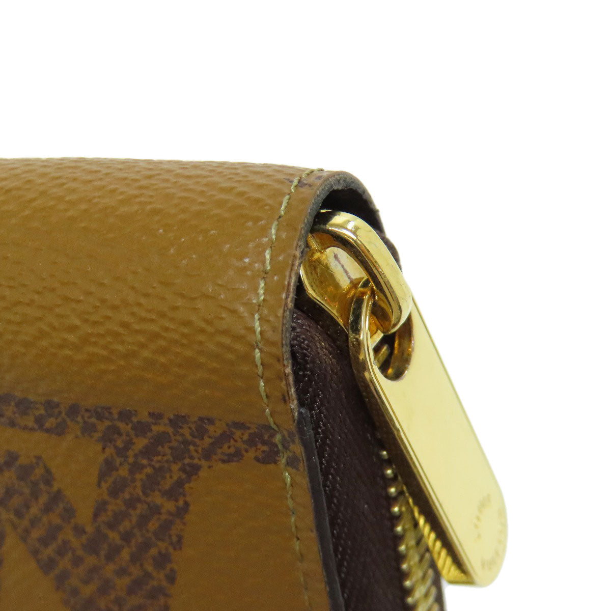 LOUIS VUITTON Long Wallet Purse M69353 Giant monogram canvas Brown Zippy wallet