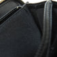 CHANEL Long Wallet Purse canvas Navy Deauville small zip wallet Women Used Authentic