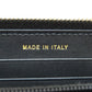 CHANEL Long Wallet Purse canvas Navy Deauville small zip wallet Women Used Authentic