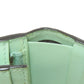 GUCCI Bifold Wallet 548057 leather green GG Signature Shima Linea Cat Women Used Authentic