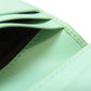 GUCCI Bifold Wallet 548057 leather green GG Signature Shima Linea Cat Women Used Authentic