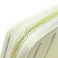 LOUIS VUITTON Bifold Wallet M11909 Calfskin white Portefeuille�ELoup Monogram Flower Women Used Authentic