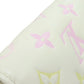 LOUIS VUITTON Bifold Wallet M11909 Calfskin white Portefeuille�ELoup Monogram Flower Women Used Authentic