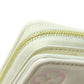 LOUIS VUITTON Bifold Wallet M11909 Calfskin white Portefeuille�ELoup Monogram Flower Women Used Authentic
