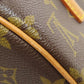 LOUIS VUITTON Handbag M51902 Monogram canvas Brown Sonatine Women Used Authentic