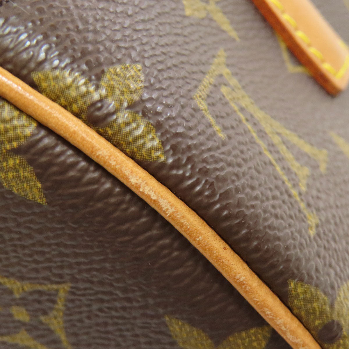 LOUIS VUITTON Handbag M51902 Monogram canvas Brown Sonatine Women Used Authentic