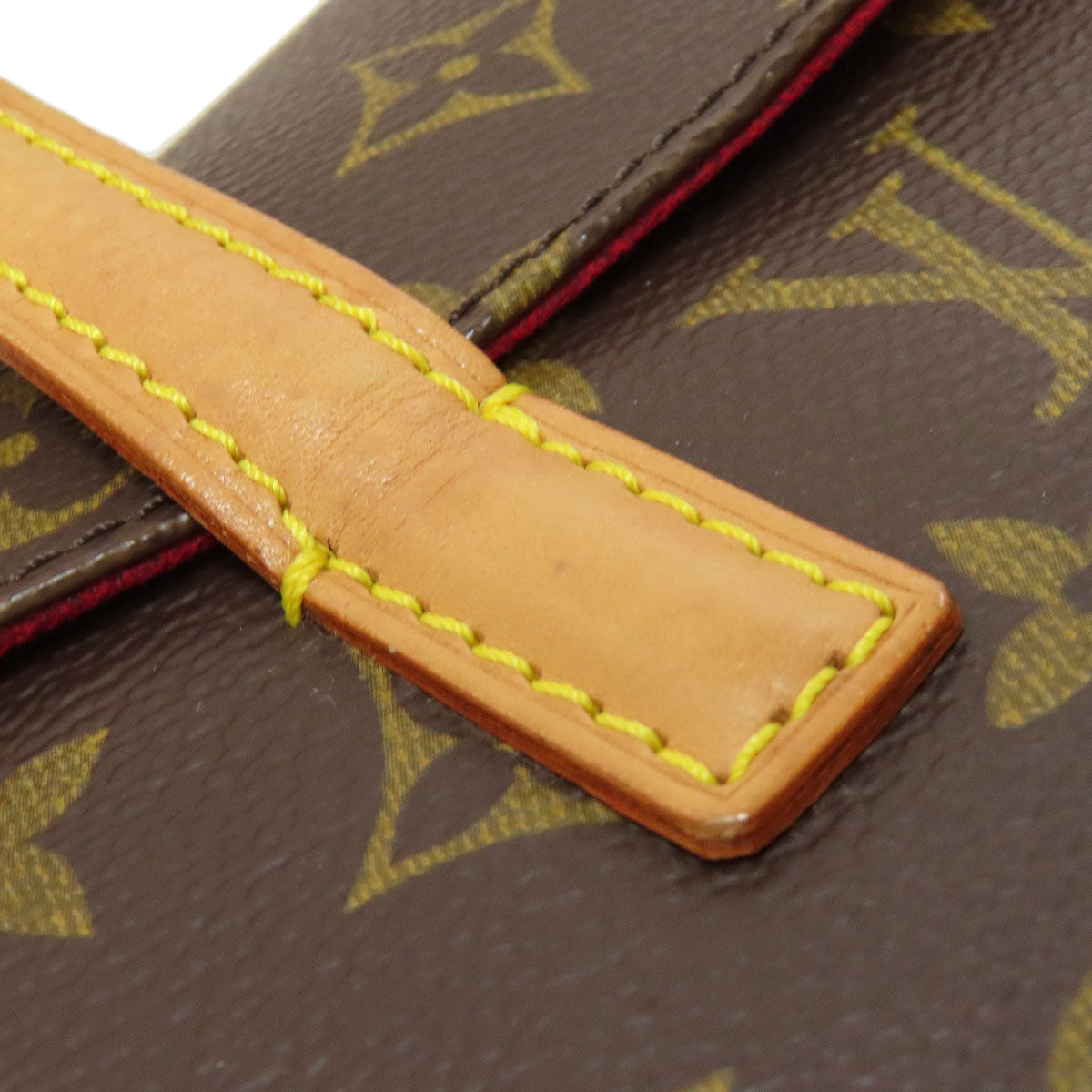 LOUIS VUITTON Handbag M51902 Monogram canvas Brown Sonatine Women Used Authentic