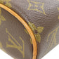 LOUIS VUITTON Handbag M51902 Monogram canvas Brown Sonatine Women Used Authentic