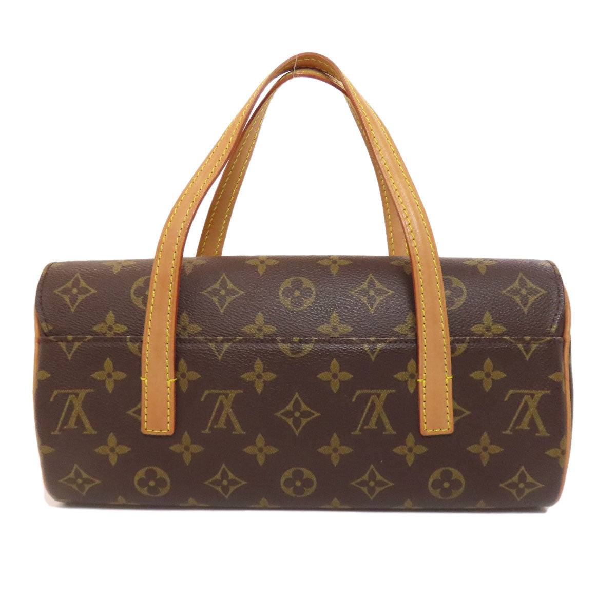 LOUIS VUITTON Handbag M51902 Monogram canvas Brown Sonatine Women Used Authentic