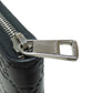 GUCCI Long Wallet Purse 473928 Calfskin black GG Signature Shima