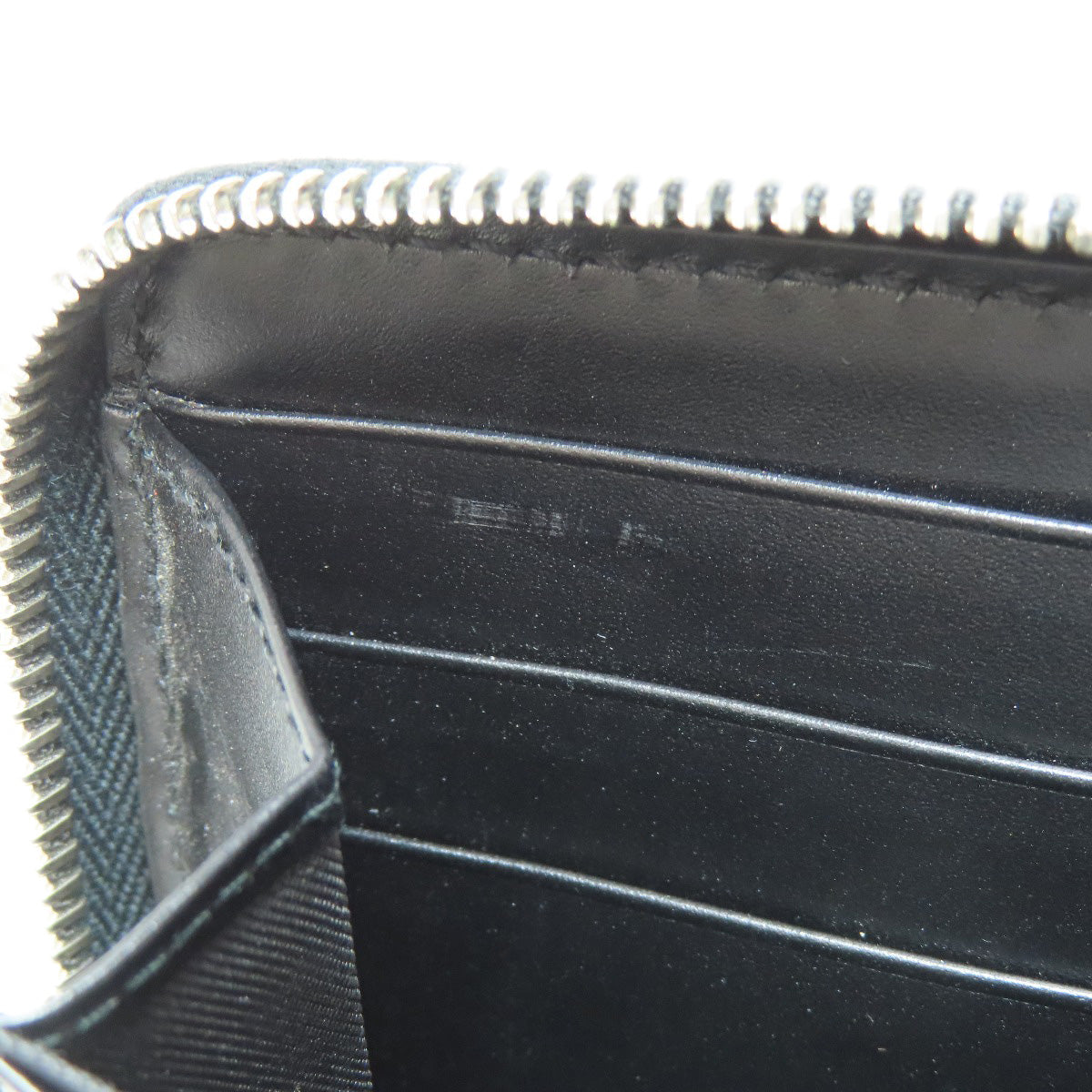 GUCCI Long Wallet Purse 473928 Calfskin black GG Signature Shima