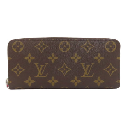 LOUIS VUITTON Long Wallet Purse M12395 Monogram canvas Brown Portefeuille Clemence