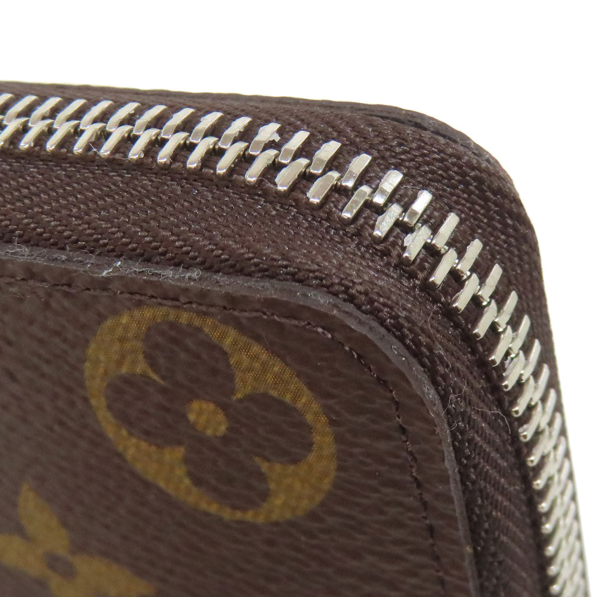 LOUIS VUITTON Long Wallet Purse M12395 Monogram canvas Brown Portefeuille Clemence