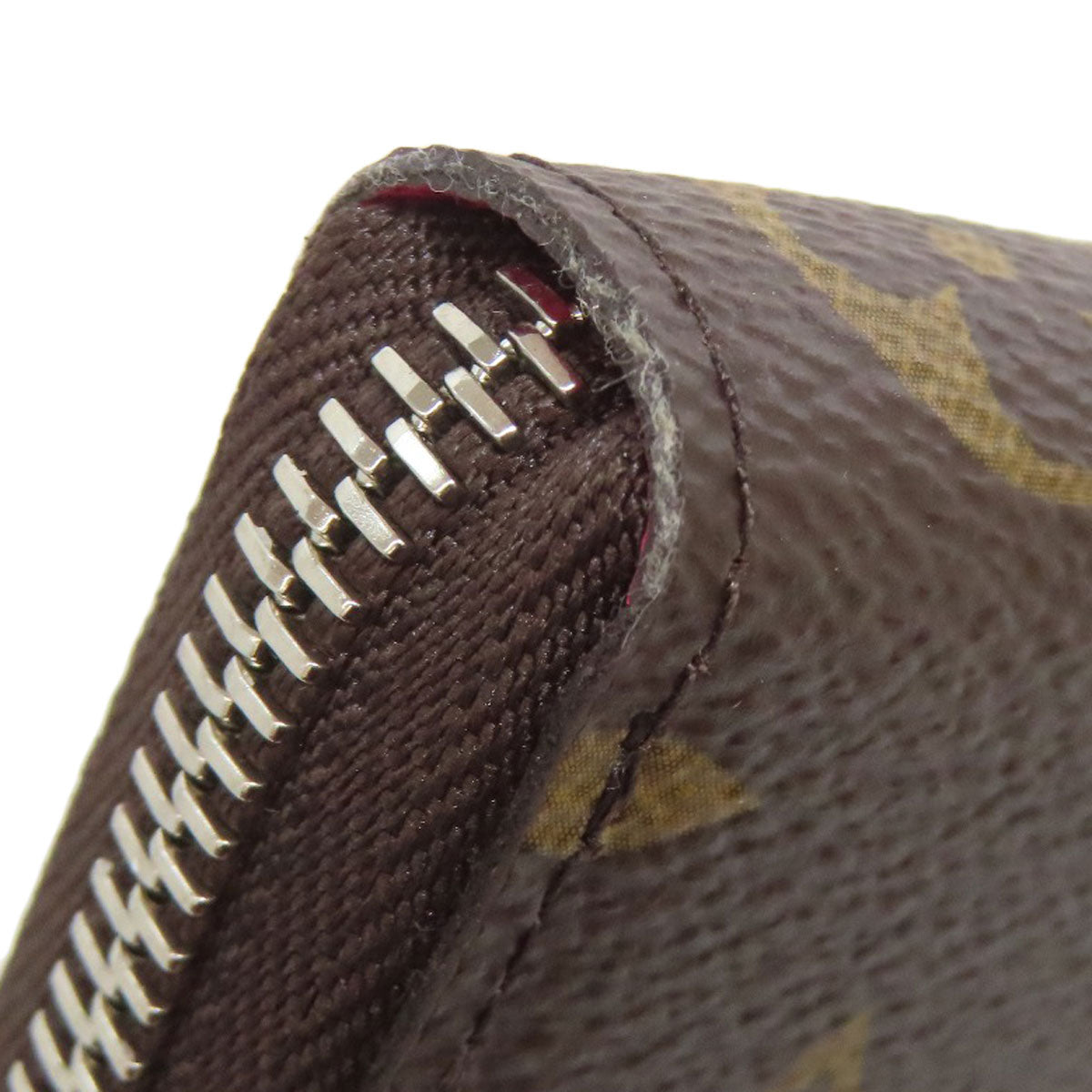 LOUIS VUITTON Long Wallet Purse M12395 Monogram canvas Brown Portefeuille Clemence