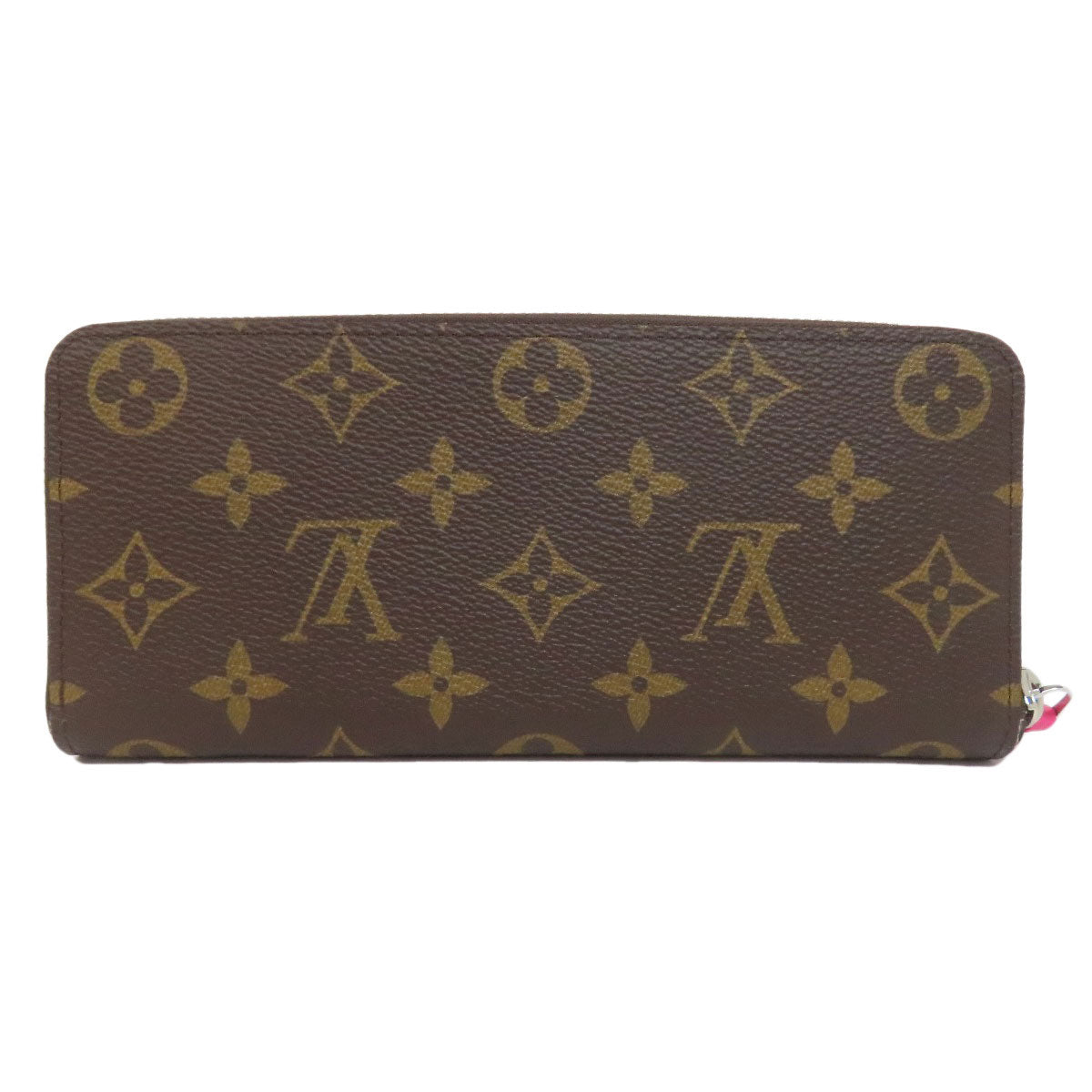 LOUIS VUITTON Long Wallet Purse M12395 Monogram canvas Brown Portefeuille Clemence