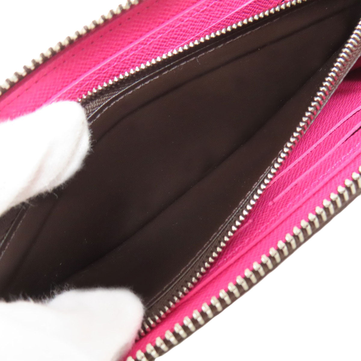 LOUIS VUITTON Long Wallet Purse M12395 Monogram canvas Brown Portefeuille Clemence